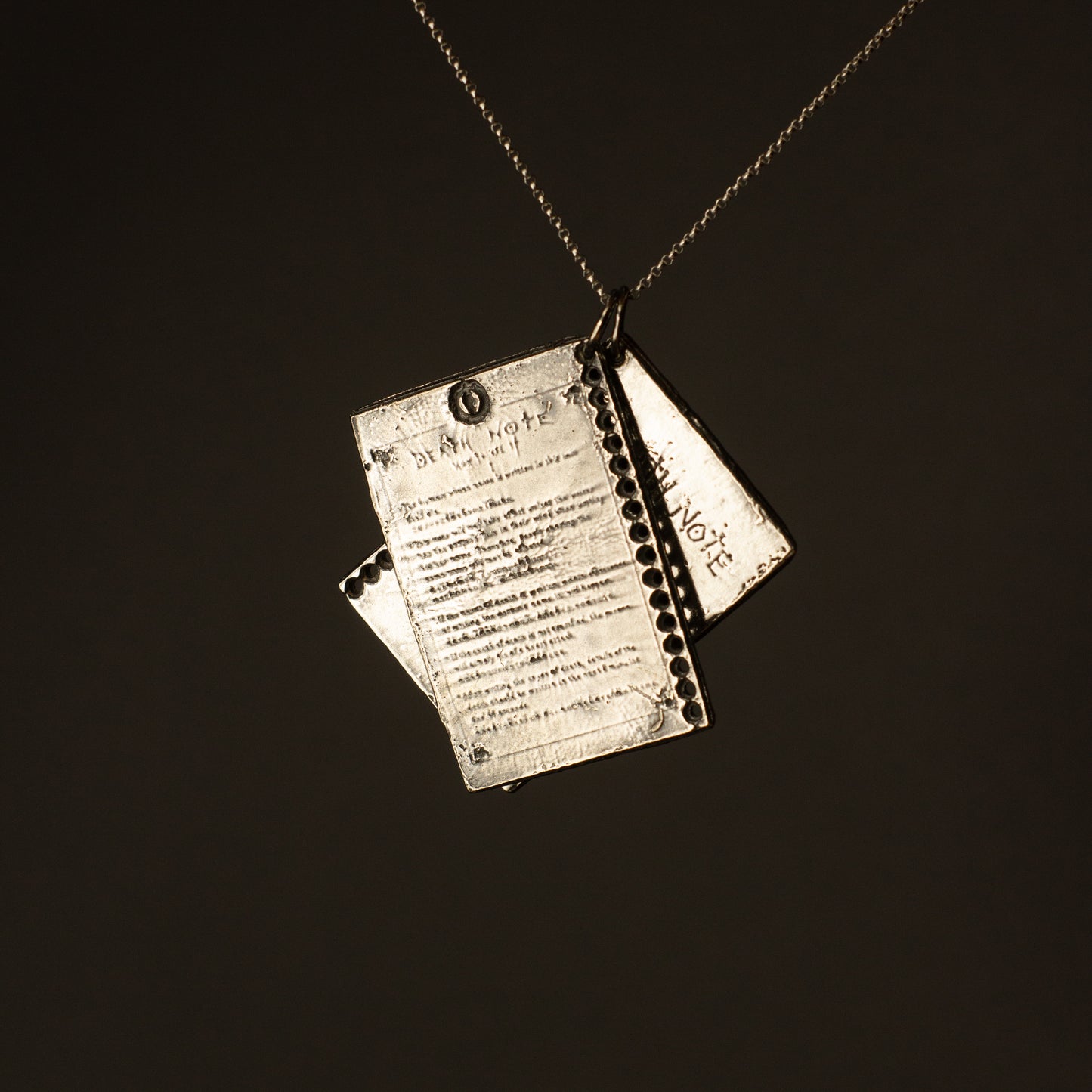 Collar Libreta Death Note - a pedido