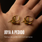 Aros Hachidori enchapado en oro - a pedido