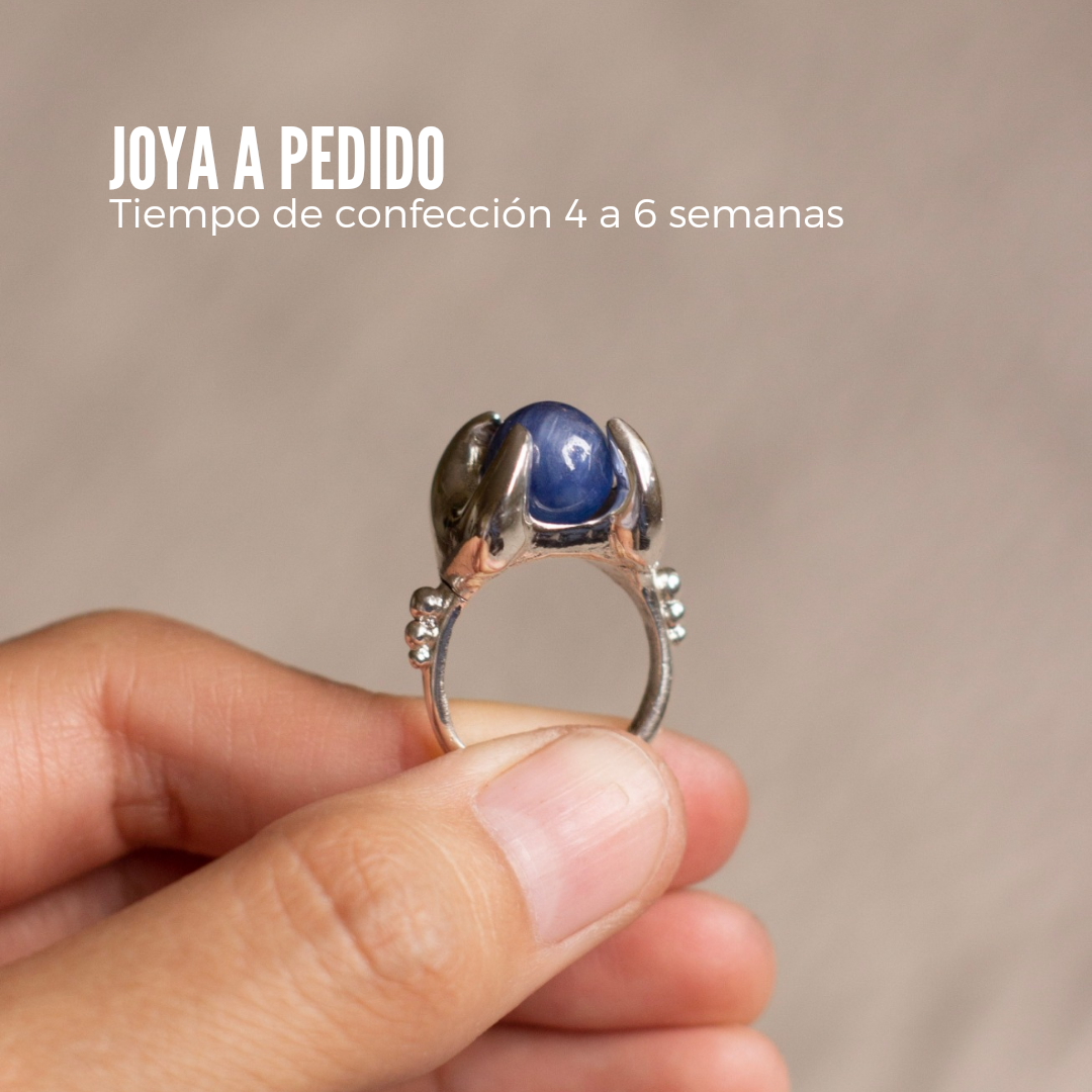 Anillo Usagi plata 950 - a pedido